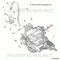 SYSTÃˆME DE TRANSMISSION, MAIN GEARCASE MOUNTING