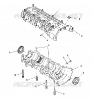 CARTERS MOTEUR ASSEMBLY XLT/0930767,XLT SP/0930667    XLT SKS/0930567 (4923012301032A)