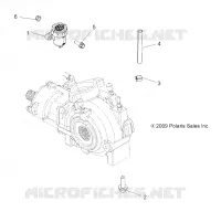SYSTÈME DE TRANSMISSION, SUPPORT PONT, FRONT