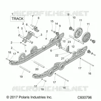 SUSPENSION ARRIERE AND TRACK