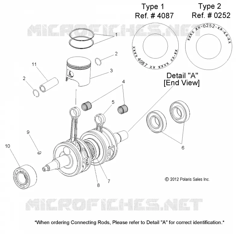 PISTON ET VILEBREQUIN