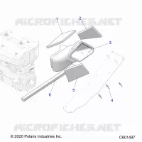 MOTEUR, AIR DUCT, OUTLET