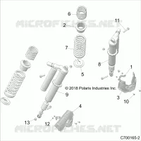 SUSPENSION ARRIERE SHOCK MOUNTING