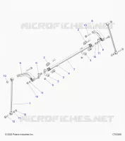 SUSPENSION, REAR BARRE STABILISATRICE