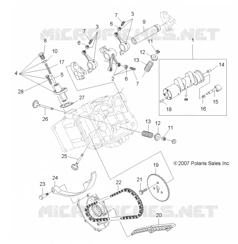 SOUPAPES and CAMSHAFT