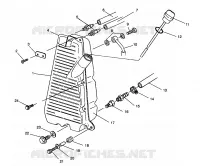 RESERVOIR D'HUILE ASSEMBLY Magnum 2x4 W957544 (4926852685A013)