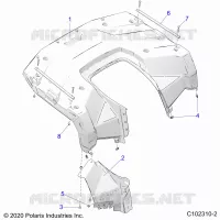 CARROSSERIE ARRIERE CAB