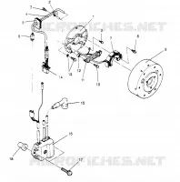 STATOR ASSEMBLY  500 EFI 0952774, EFI SKS 0952574,   EFI SKS PT 0952974, a (4929052905D003)