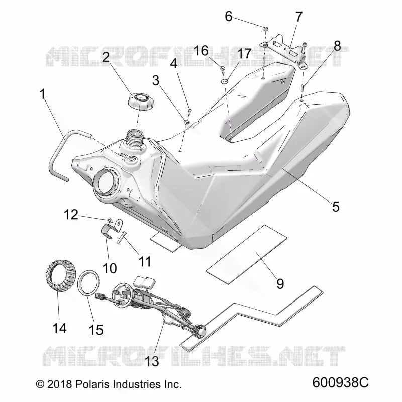 SYSTÃˆME D'ALIMENTATION, FUEL TANK ASM.