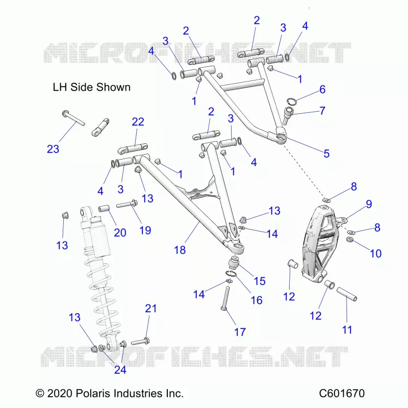 TRIANGLES SUSPENSIONS AVANT 