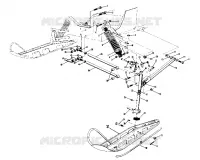 FRONT SUSPENSION AND SKI (TRAIL, 400, 600) (4909500950011A)