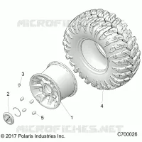 ROUES, REAR
