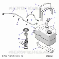 SYSTÃˆME D'ALIMENTATION, FUEL TANK ASM.