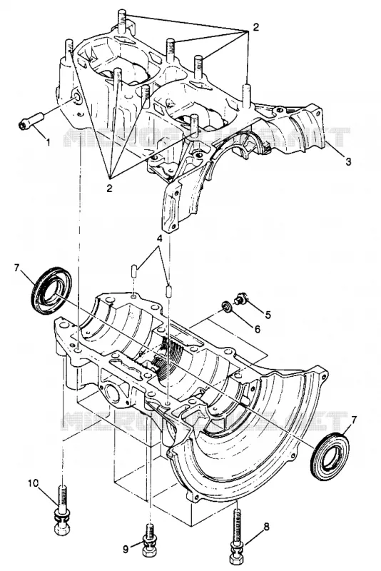 CARTERS MOTEUR  Trail RMK 0970961 (4938333833C005)