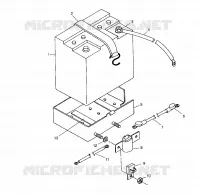 SUPPORT BATTERIE (DELUXE)