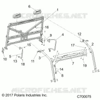 CHASSIS, CAB CADRE