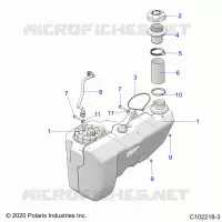 SYSTÃˆME D'ALIMENTATION, FUEL TANK