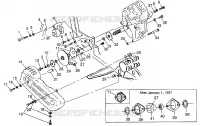 PONT/FREIN AND COUVERCLE DE CHAINEE MOUNTING SPORTSMAN 400L W97AC38C (4939673967C004)