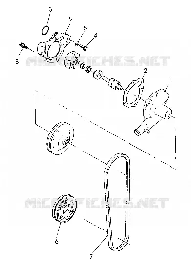 POMPE A EAU 440 (4921242124040A)
