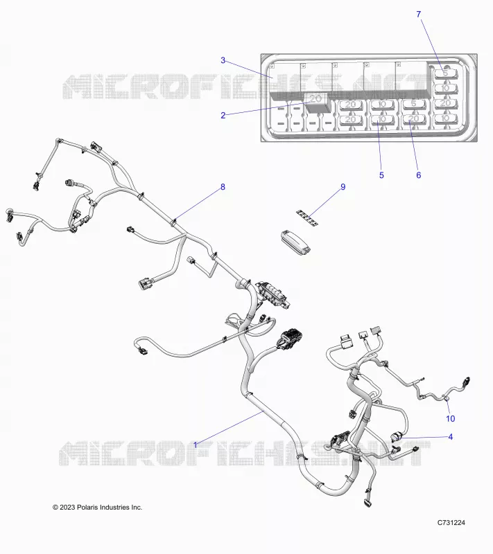 ELECTRICITE, WIRE HARNESSES, CHASSIS