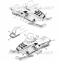 EMBLEMES  500 EFI 0952774, EFI SKS 0952574,   EFI SKS PT 0952974, and EUROPEA (4929052905B002)