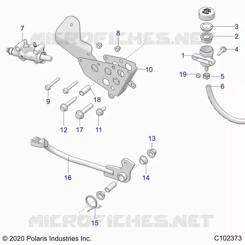 BRAKES, BRAKE PEDAL AND MAITRE CYLINDRE