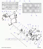 ELECTRICITE, WIRE HARNESS, CHASSIS