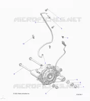 SYSTÃˆME DE TRANSMISSION, FRONT GEARCASE MOUNTING