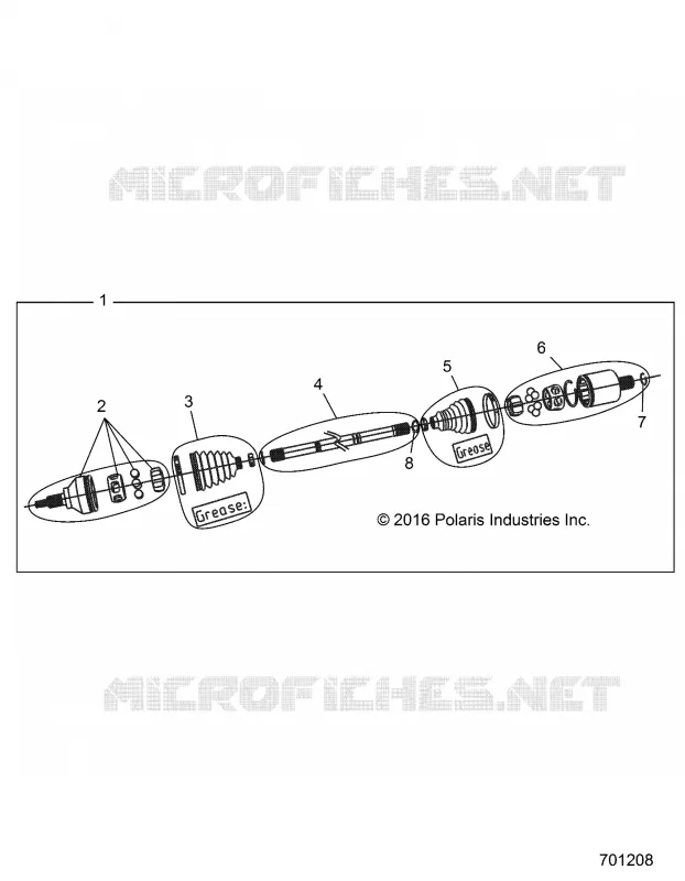 SYSTÃˆME DE TRANSMISSION, FRONT HALF SHAFT