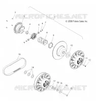 DRIVE TRAIN, EMBRAYAGE, SECONDARY