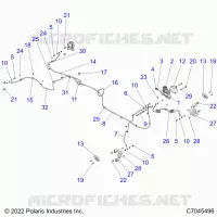 BRAKES, BRAKE LINES AND MAITRE CYLINDRE