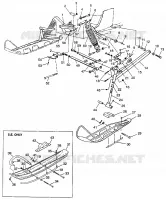 SUSPENSION AVANT AND SKI ULTRA SPX 0975678, ULTRA SPX SE H975678 AND EUROPE (4939533953B003)