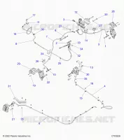BRAKES, BRAKE LINES AND MAITRE CYLINDRE