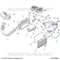 ENGINE, PRISE D'AIR SYSTEM