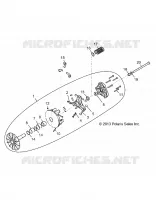 SYSTEME DE TRANSMISSION, PRIMARY CLUTCH