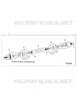 DRIVE TRAIN, HALF ARBRE DE TRANSMISSION ARRIERE