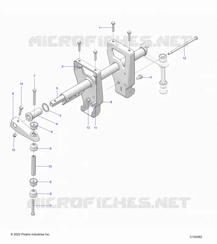 SUSPENSION, BARRE DE TORSION