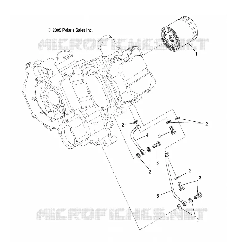 MOTEUR, OIL SYSTEM and FILTRE A HUILE