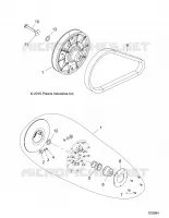 SYSTÈME DE TRANSMISSION, SECONDARY CLUTCH