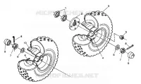 ROUE INTERMEDIAIRE 6X6 250 W938727 (4924092409027A)