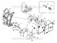 SYSTÈME DE REFROIDISSEMENT Scrambler 400 W98BC38C (4947254725A011)