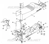 SIEGE ET RESERVOIR RXL TOURING 0940869 (4925062506004A)