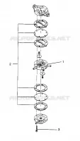 POMPE A CARBURANT TRAIL 0960761, TRAIL TOURING 0960262 and EUROPEAN TRAIL TOURING E (4931763176D003)