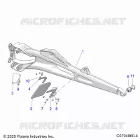 SUSPENSION ARRIERE TRAILING ARMS