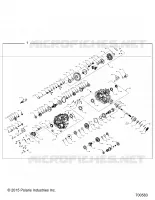 SYSTÈME DE TRANSMISSION, MAIN GEARCASE INTERNALS -Z16VDE99FM (700583)