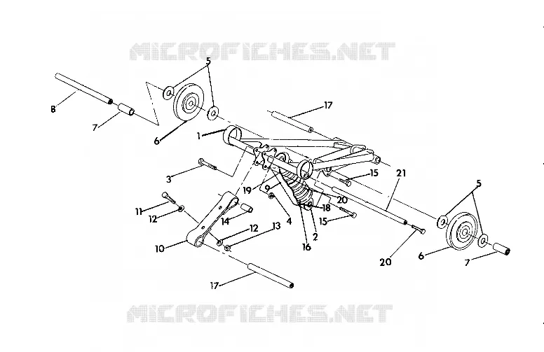 BRAS DE SUSPENSION AVANT SUPERTRAK (4921292129025A)