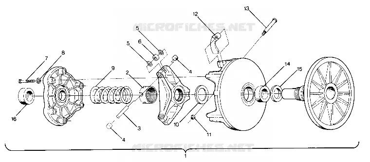 EMBRAYAGE DE TRANSMISSION SPORT AND SPORT GT UPDATED 2/90 SPORT