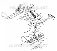 SUSPENSION AVANT AND SKI