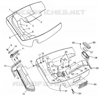 CARROSSERIE AVANT SUPER SPORT 0940743 (4927742774004A)