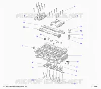 ENGINE, CULASSE AND VALVES
